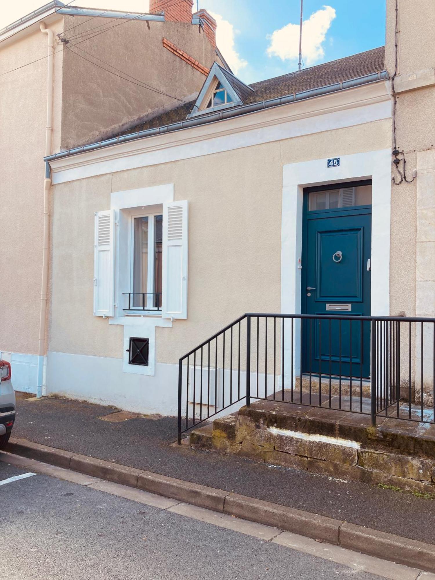 La Jeannette - Proche Gare-Centre, 2 Lits, Terrasse Villa Chateauroux Luaran gambar
